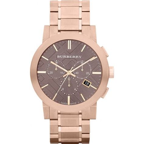 burberry watches rose gold|burberry gold watch men.